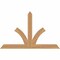 Ekena Millwork Richland Timber Gable Bracket, Western Red Cedar, 48"W x 30"H x 1 1/2"D x 3 1/2"F, 15/12 Pitch GBW048X30X0204RIC00SWR - alternate 1